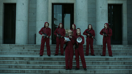 Money Heist Series, series eksklusif netflix